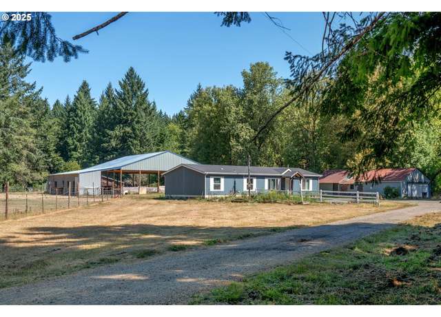 Property at 28697 Scappoose Vernonia Hwy, Scappoose, OR 97056, 4 beds, 2 baths