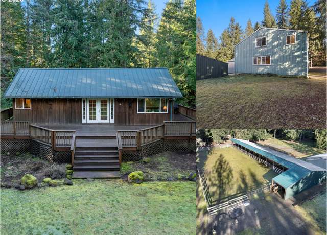 Property at 20480 E Lolo Pass Rd, Rhododendron, OR 97049, 2 beds, 1 bath