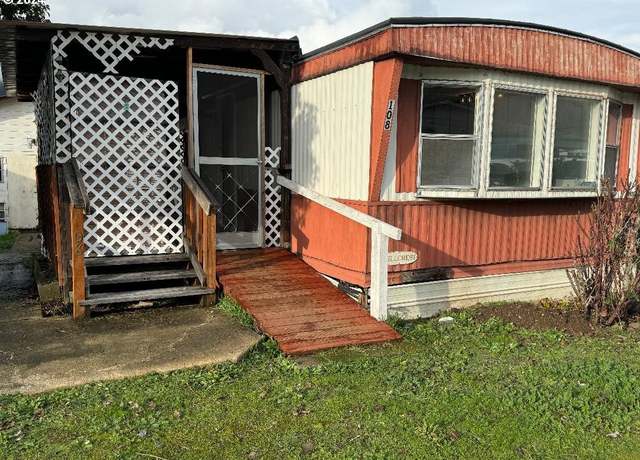 Property at 108 Rosalee Ln, Myrtle Creek, OR 97457, 2 beds, 1 bath