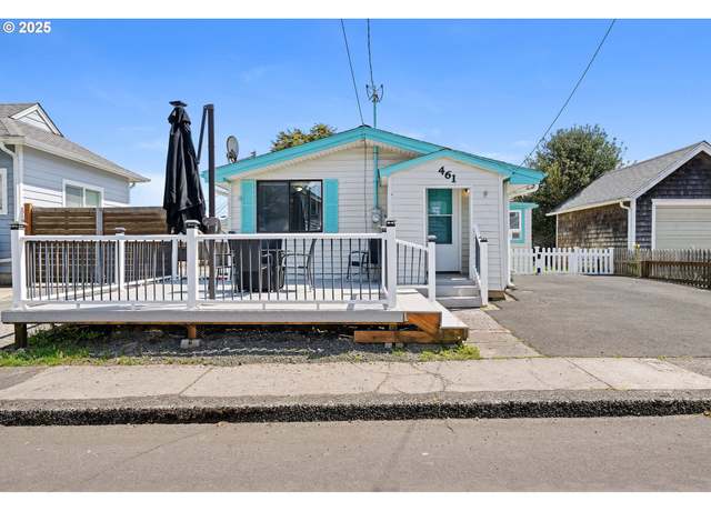 Property at 461 S Columbia St, Seaside, OR 97138, 2 beds, 1 bath