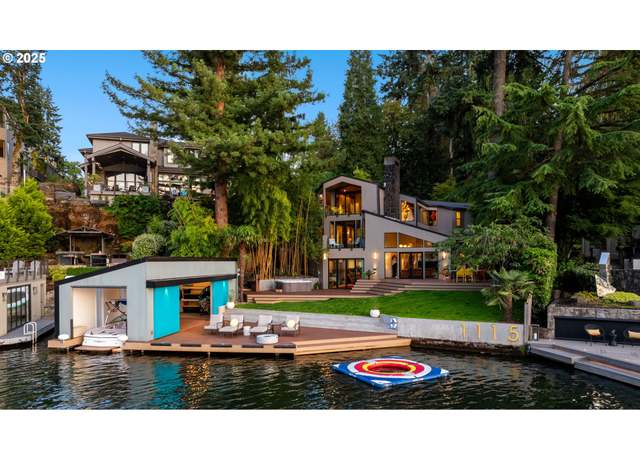 Property at 1115 Lake Front Rd, Lake Oswego, OR 97034, 4 beds, 4 baths