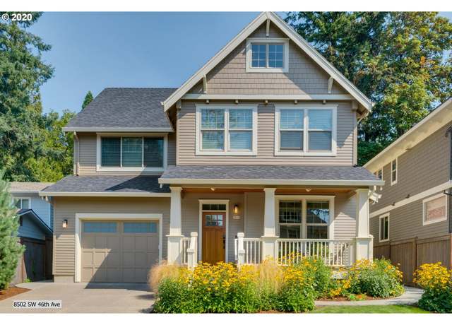 Property at 8502 SW 46th Ave, Portland, OR 97219, 4 beds, 3 baths