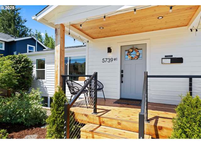 Property at 5739 SE Woodward St, Portland, OR 97206, 4 beds, 2 baths