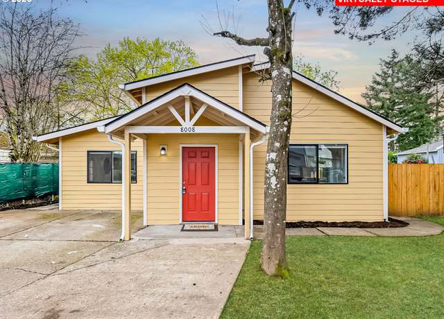 Property at 8008 SE Lamphier St, Milwaukie, OR 97222, 3 beds, 2 baths