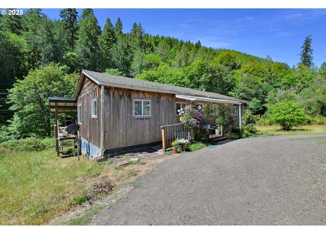 Property at 700 Upper Smith River Rd, Drain, OR 97435, 2 beds, 1 bath