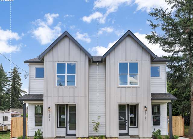 Property at 5692 SE Knapp St Unit B, Portland, OR 97206, 2 beds, 2.5 baths