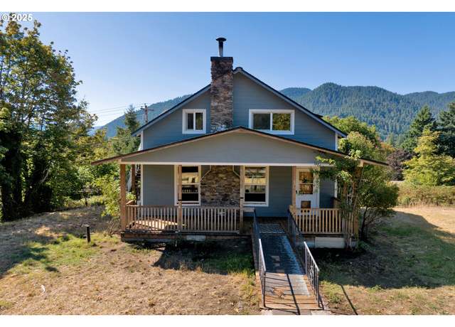 Property at 48400 Railroad Ave, Oakridge, OR 97463, 4 beds, 2 baths
