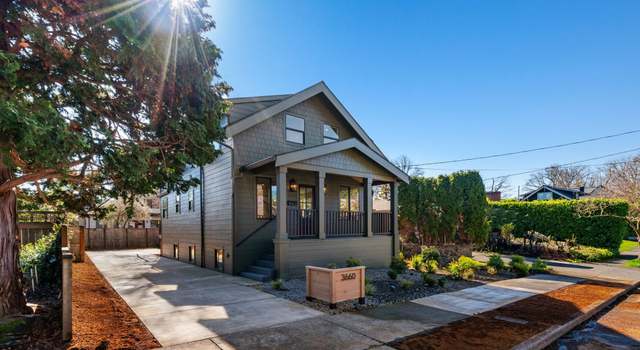 Property at 3660 SE Henderson St, Portland, OR 97202, 3 beds, 2.5 baths