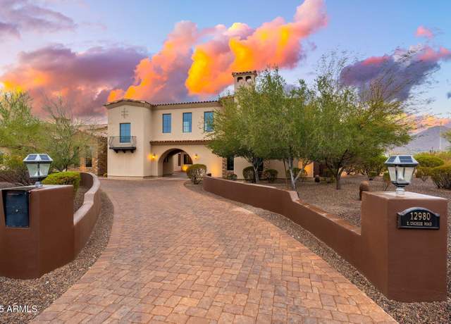 Property at 12980 E Cochise Rd, Scottsdale, AZ 85259, 5 beds, 6.5 baths