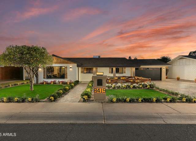 Property at 8419 E Rancho Vista Dr, Scottsdale, AZ 85251, 3 beds, 2 baths