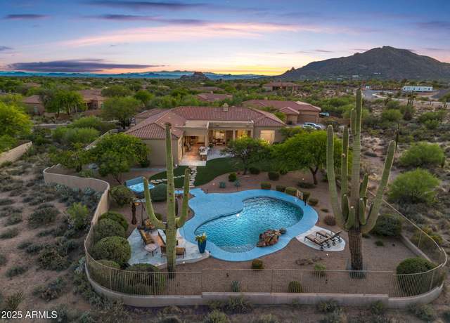Property at 8378 E Arroyo Hondo Rd, Scottsdale, AZ 85266, 5 beds, 4.5 baths