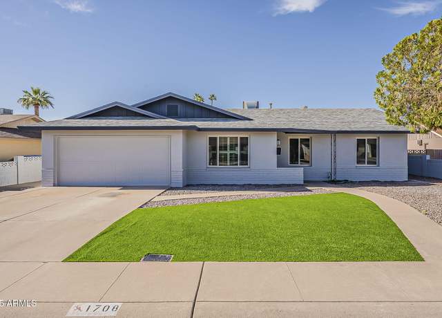 Property at 1708 E Wesleyan Dr, Tempe, AZ 85282, 3 beds, 2 baths