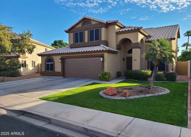 Property at 135 S Abalone Dr, Gilbert, AZ 85233, 5 beds, 3 baths