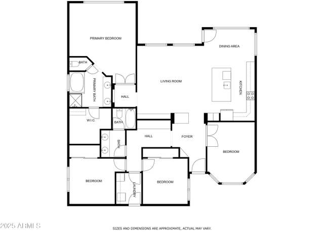Property at 5624 E Garnet Ave, Mesa, AZ 85206, 4 beds, 2 baths