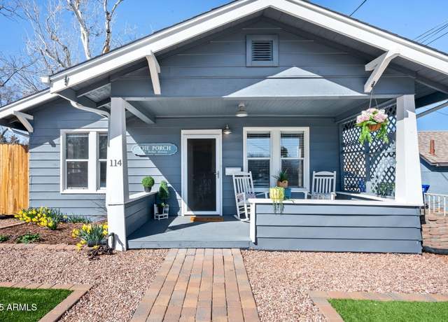 Property at 114 S Washington Ave, Prescott, AZ 86303, 2 beds, 1 bath