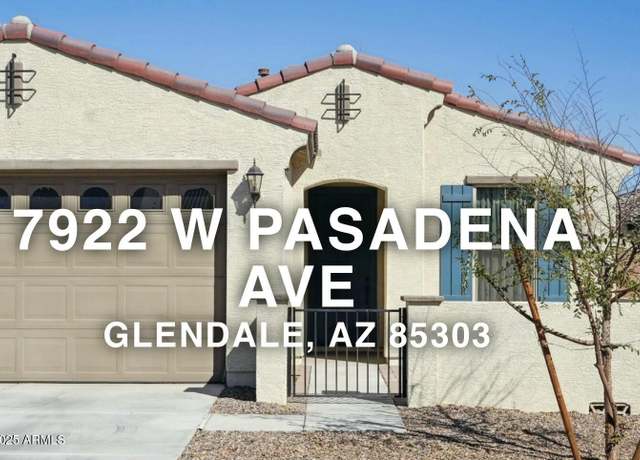 Property at 7922 W Pasadena Ave, Glendale, AZ 85303, 3 beds, 2 baths