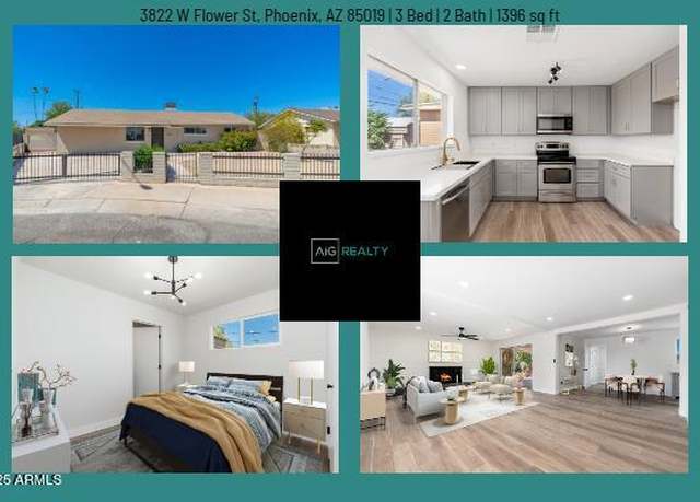 Property at 3822 W Flower St, Phoenix, AZ 85019, 3 beds, 2 baths