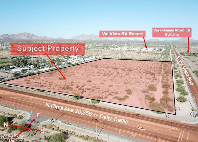 Property at NEC Pinal Ave & E Val Vista Blvd -- Unit -, Casa Grande, AZ 85122
