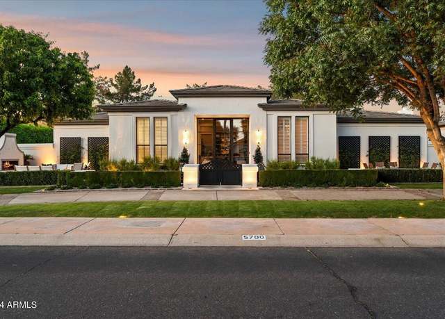 Property at 5700 E Sanna St, Paradise Valley, AZ 85253, 5 beds, 4.5 baths