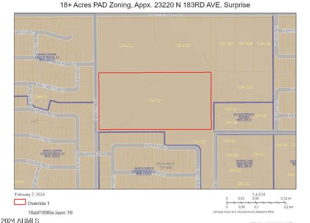Property at 23220 N 183rd Ave Unit 503-74-002-F, Surprise, AZ 85387