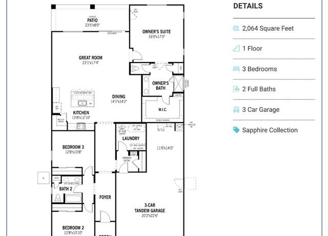 Property at 4145 W Eli Dr, San Tan Valley, AZ 85144, 3 beds, 2 baths