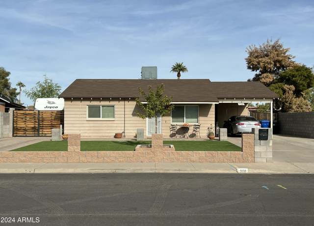 Property at 538 E Glade Ave, Mesa, AZ 85204, 2 beds, 2 baths