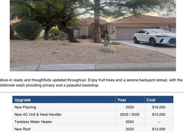 Property at 16465 E Ashbrook Dr Unit B, Fountain Hills, AZ 85268, 3 beds, 2 baths