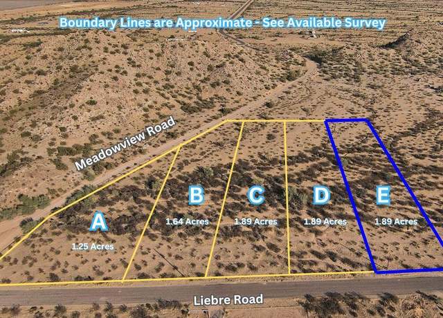 Property at 0 S Liebre Rd Unit F, Maricopa, AZ 85139