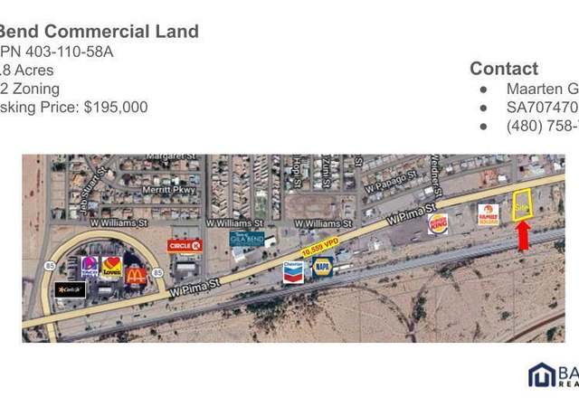 Property at 0 W Pima St Unit '''-''', Gila Bend, AZ 85337