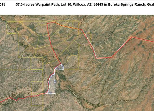 Property at 37.04ac Warpaint Path #10, Willcox, AZ 85643
