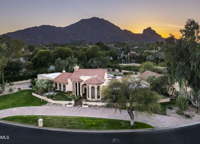 Property at 6301 E Huntress Dr, Paradise Valley, AZ 85253, 5 beds, 6.5 baths