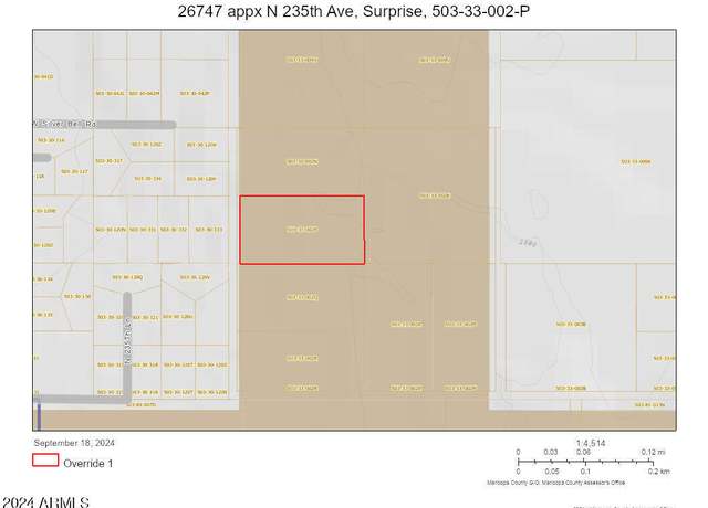 Property at 26747 N 235th Ave Unit P, Surprise, AZ 85387
