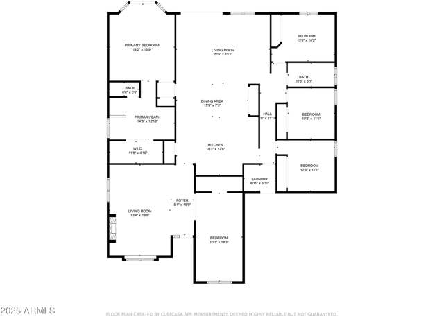 Property at 10721 E Pampa Ave, Mesa, AZ 85212, 4 beds, 2 baths