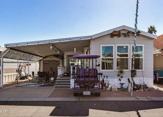 Property at 8700 E University Dr #737, Mesa, AZ 85207, 1 bed, 1.5 baths