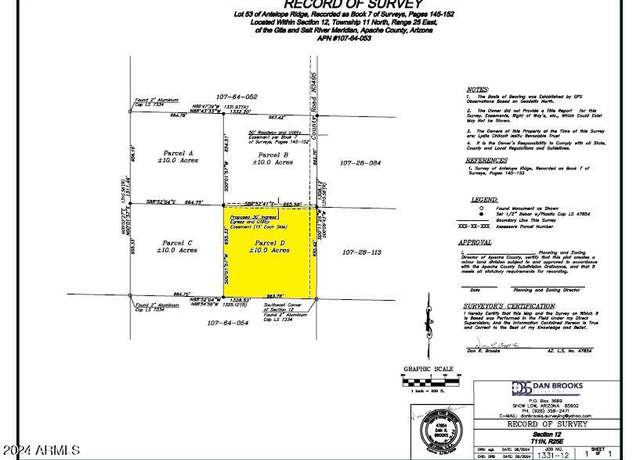 Property at 51 County Rd N3495 -- Unit -, Vernon, AZ 85940