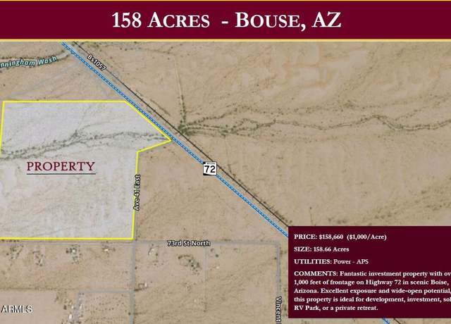 Property at Ave 41E Hwy 72 -- Unit -, Vicksburg, AZ 85348