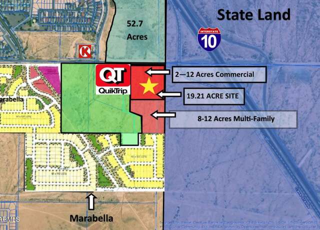 Property at - Swc Mccartney & Henness Rd Unit 1 + meets & bounds, Casa Grande, AZ 85122