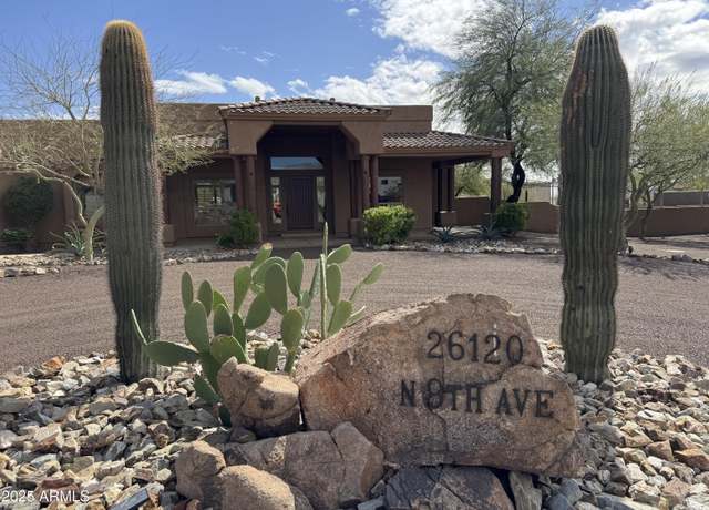 Property at 26120 N 9th Ave N, Phoenix, AZ 85085, 4 beds, 3 baths
