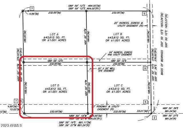 Property at 433rd Ave S of Salome Hwy -- Lot D, Tonopah, AZ 85354