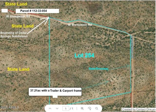 Property at 37.21ac W Sheepwash Rd #254, Willcox, AZ 85643