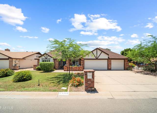 Property at 4353 W Villa Rita Dr, Glendale, AZ 85308, 4 beds, 2 baths
