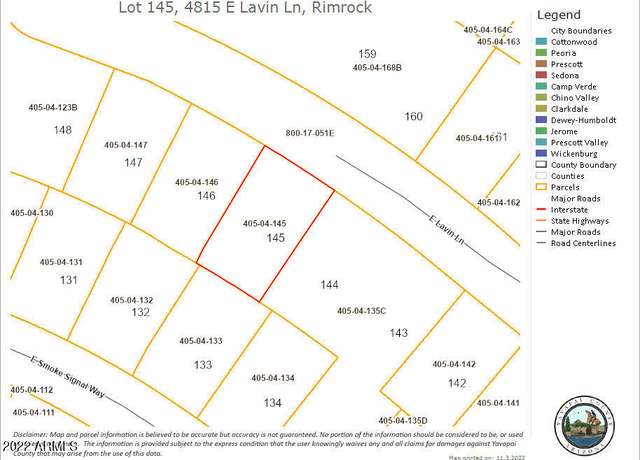 Property at 4815 E Lavin Ln #145, Rimrock, AZ 86335
