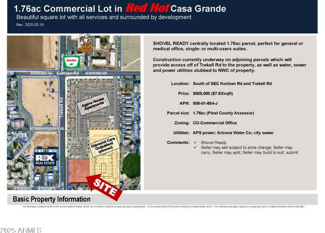 Property at 00 N Trekell Rd Unit -, Casa Grande, AZ 85122