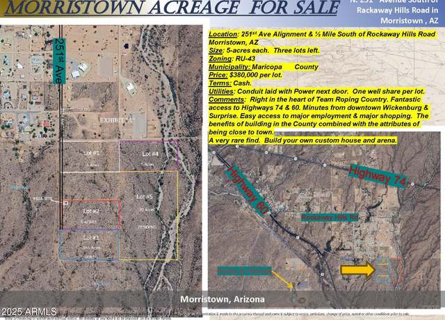 Property at 3990x N 251st Ave Unit '-', Morristown, AZ 85342