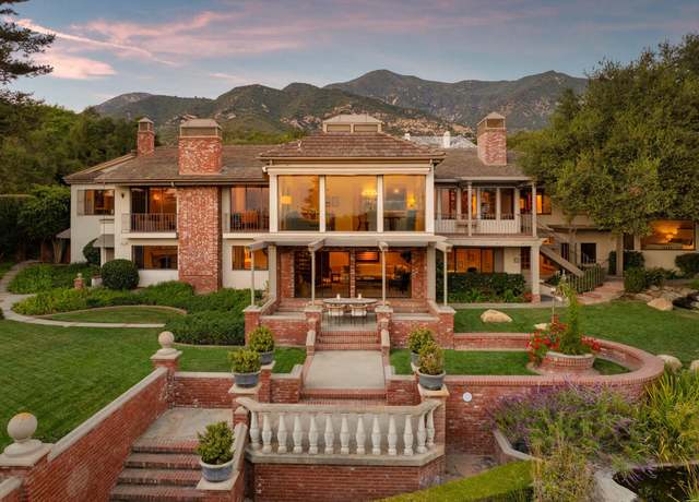 Property at 1285/1297 E Mountain Dr, Montecito, CA 93108, 4 beds, 6 baths
