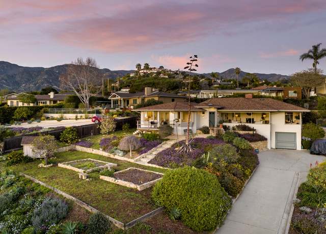 Property at 223 La Vista Grande, Santa Barbara, CA 93103, 4 beds, 3 baths