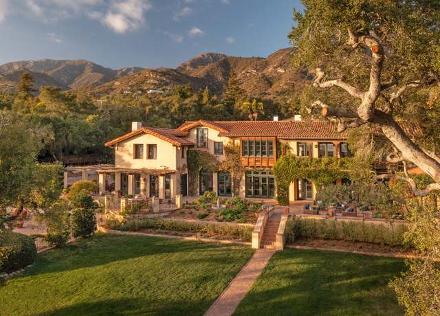 Property at 815 Hot Springs Rd, Montecito, CA 93108, 5 beds, 5.5 baths