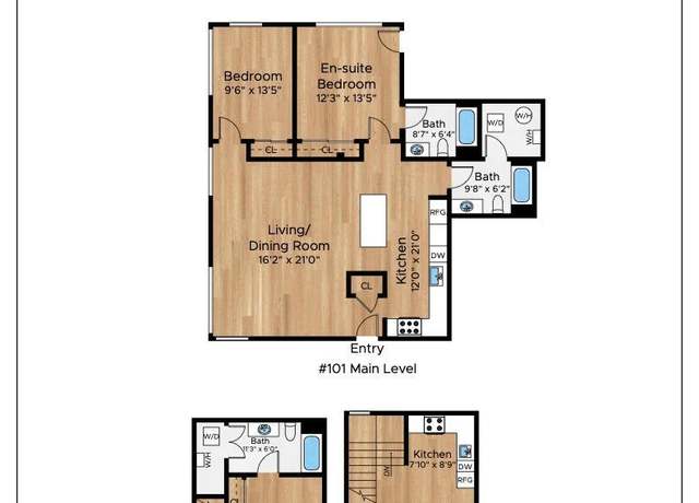 Property at 150 Eureka St #101, San Francisco, CA 94114, 2 beds, 2 baths