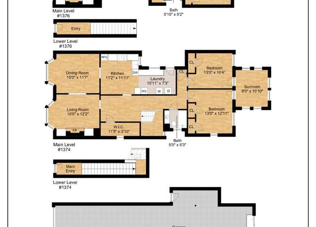 Property at 1374-1376 Chestnut St, San Francisco, CA 94123, 4 beds, 2 baths