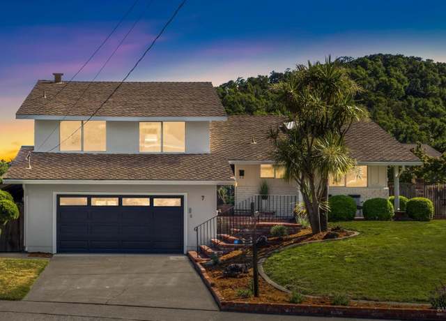Property at 7 Hearthstone Ct, San Rafael, CA 94903, 4 beds, 2.5 baths
